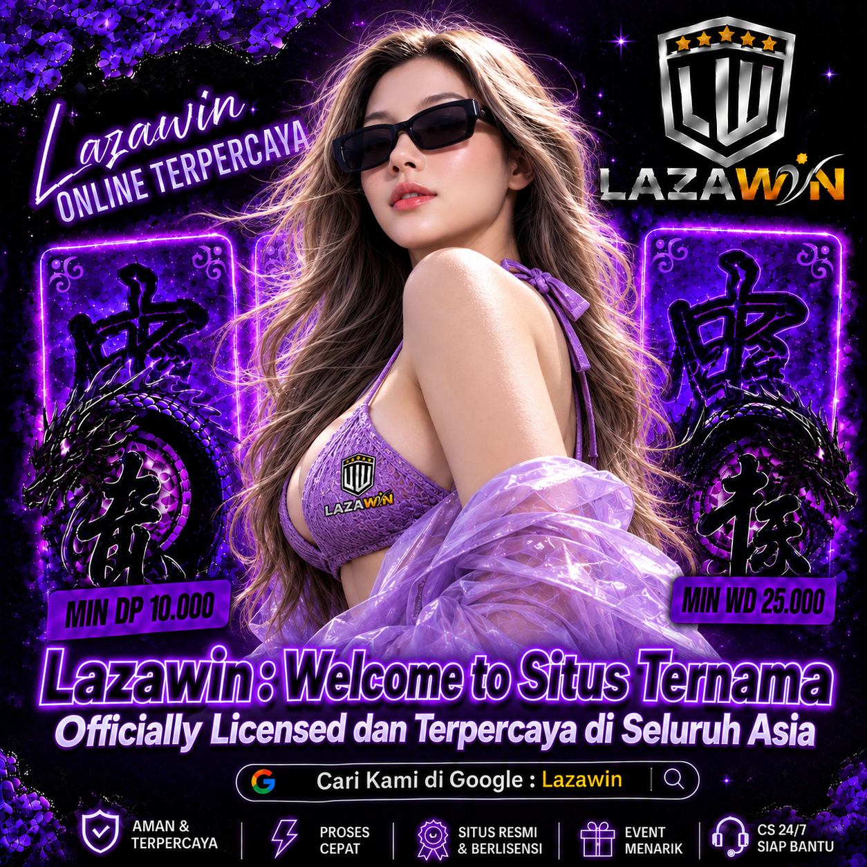 Lazawin : Welcome to Situs Ternama Officially Licensed dan Terpercaya di Seluruh Asia